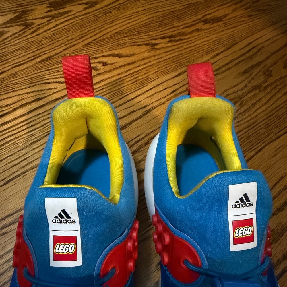 Adidas Kids Blue LEGO Shoes - Picture 5 of 6